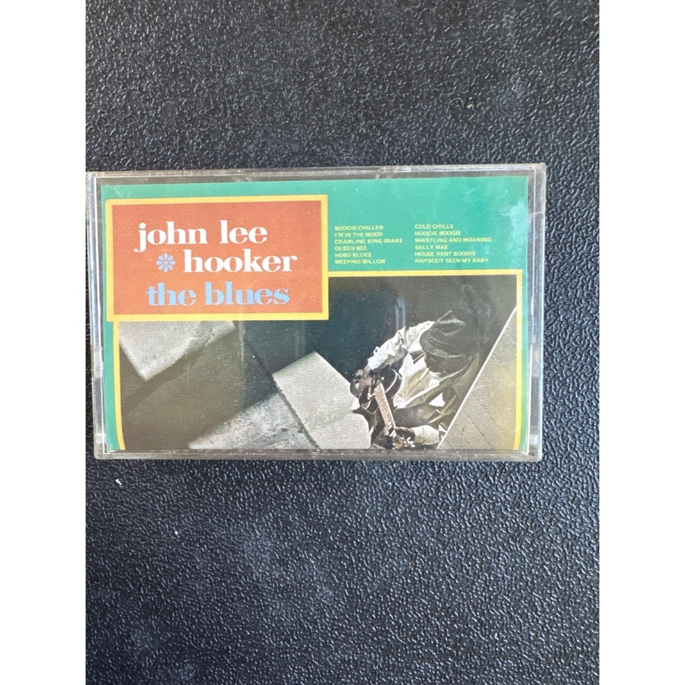 John Lee Hooker The Blues Cassette Tape United US 7725 Boogie Chillen Vintage